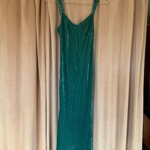 Teal Velvet Nightgown/dress